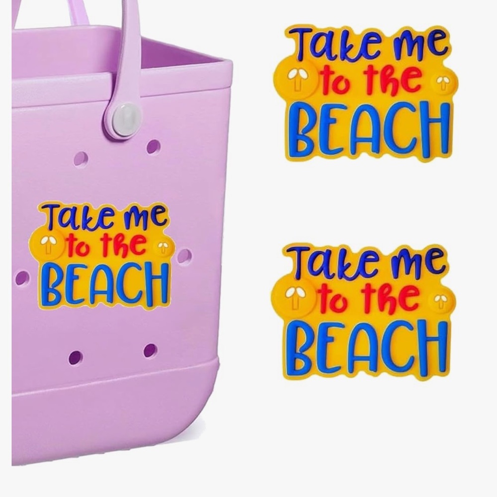 Charms Take Me to The Beach Bogg Bag Charm -new - Picture 2 of 6